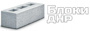 Логотип блоков белые буквы